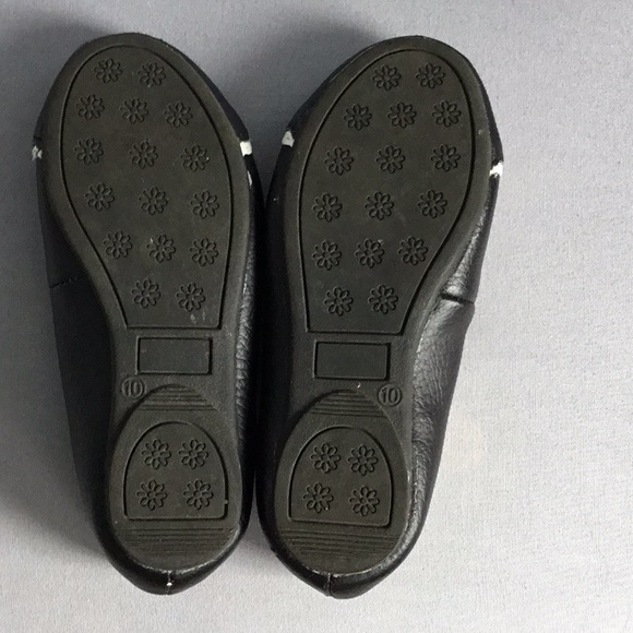 Maggie & Zoe Black Mary Jane Flats Size 10 - Picture 5 of 5